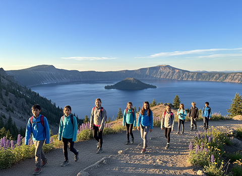 Crater Lake Rim Trail